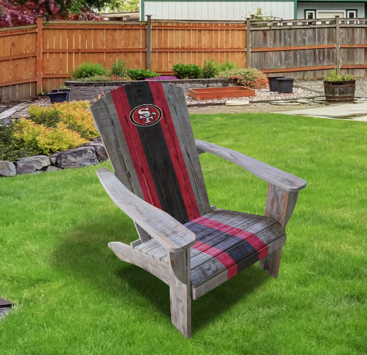 Imperial San Francisco 49ers Wood Adirondack Chair