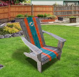 Imperial Miami Dolphins Wood Adirondack Chair