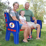 Imperial University Of Kansas Park Bench