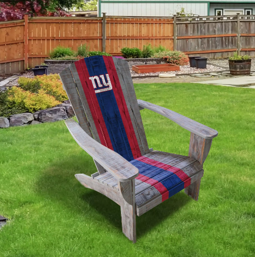 Imperial New York Giants Wood Adirondack Chair