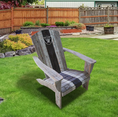 Imperial Las Vegas Raiders Wood Adirondack Chair