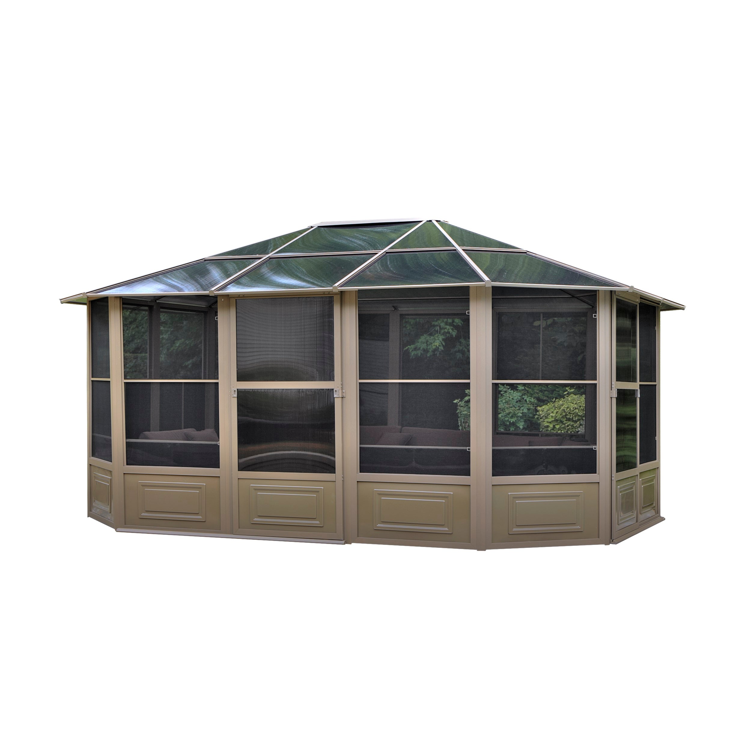 Gazebo Penguin Florence Solarium 12' x 15' Sand