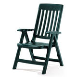 Kettler Sieger Multi Position Resin Chair In Green