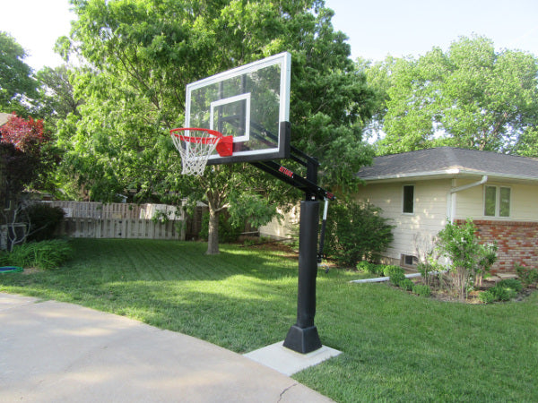 First Team Attack Pro In Ground Adjustable Basketball Goal