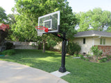 First Team Attack III In Ground Adjustable Basketball Goal