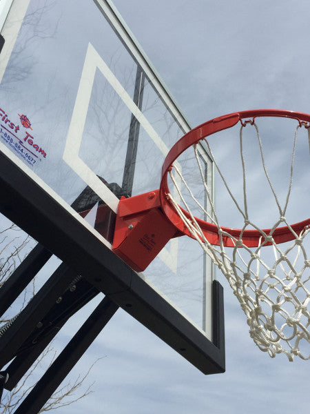 First Team Champ In Ground Adjustable Basketball Goal