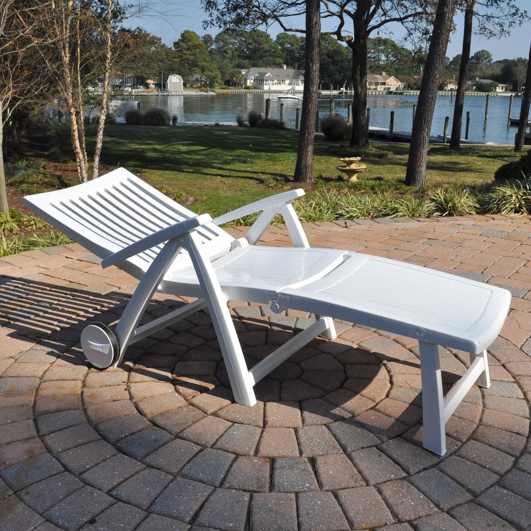 Kettler Roma Polymer Resin Multi Position Lounger