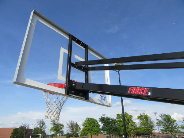 First Team Force In Ground Adjustable Basketball Goal