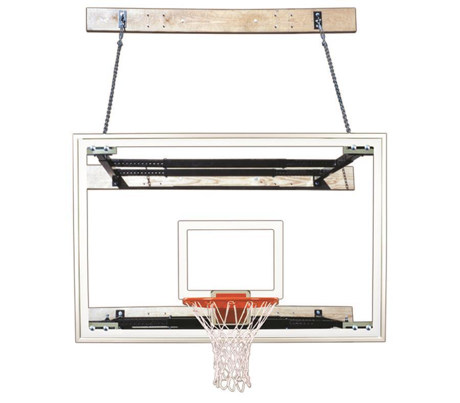 First Team SuperMount46 Wall Mount Basketball Goal