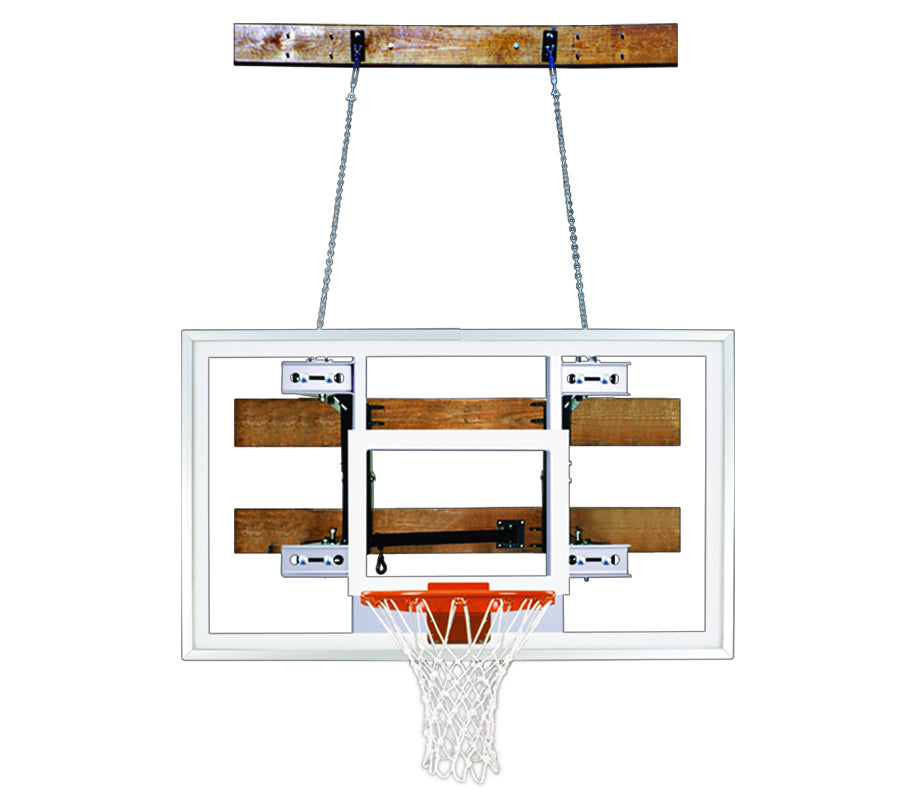 First Team FoldaMount68 Pro Folding Wall Mount Basketball Goal