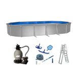 Blue Wave MONTAUK 12' x 24' Above Ground Oval Pool - Package