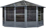 Gazebo Penguin Florence Solarium 12' x 15' Gray