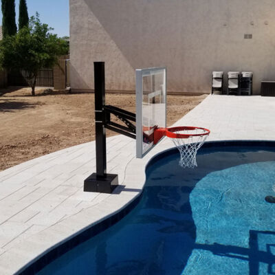 First Team HydroChamp II Poolside Basketball Goal