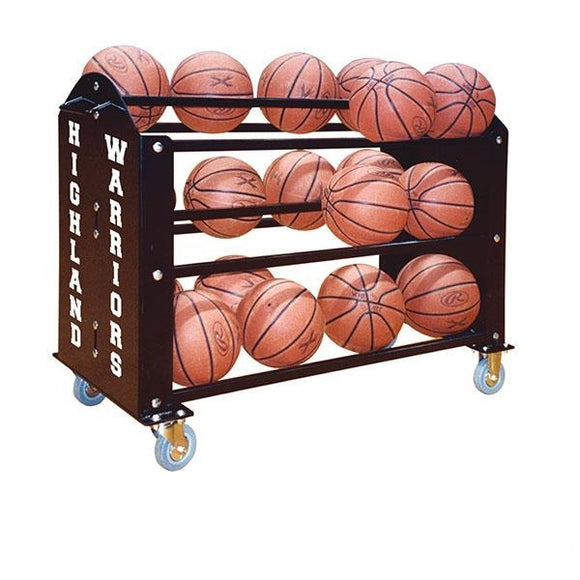 First Team Ball Hog Heavy Duty Basketball Ball Cart