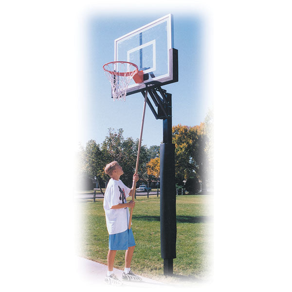 First Team Champ In Ground Adjustable Basketball Goal