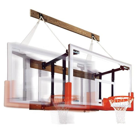 First Team FoldaMount82 Magnum Folding Wall Mount Basketball Goal