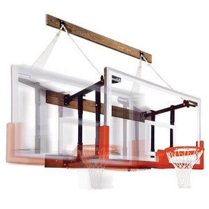 First Team FoldaMount68 Pro Folding Wall Mount Basketball Goal