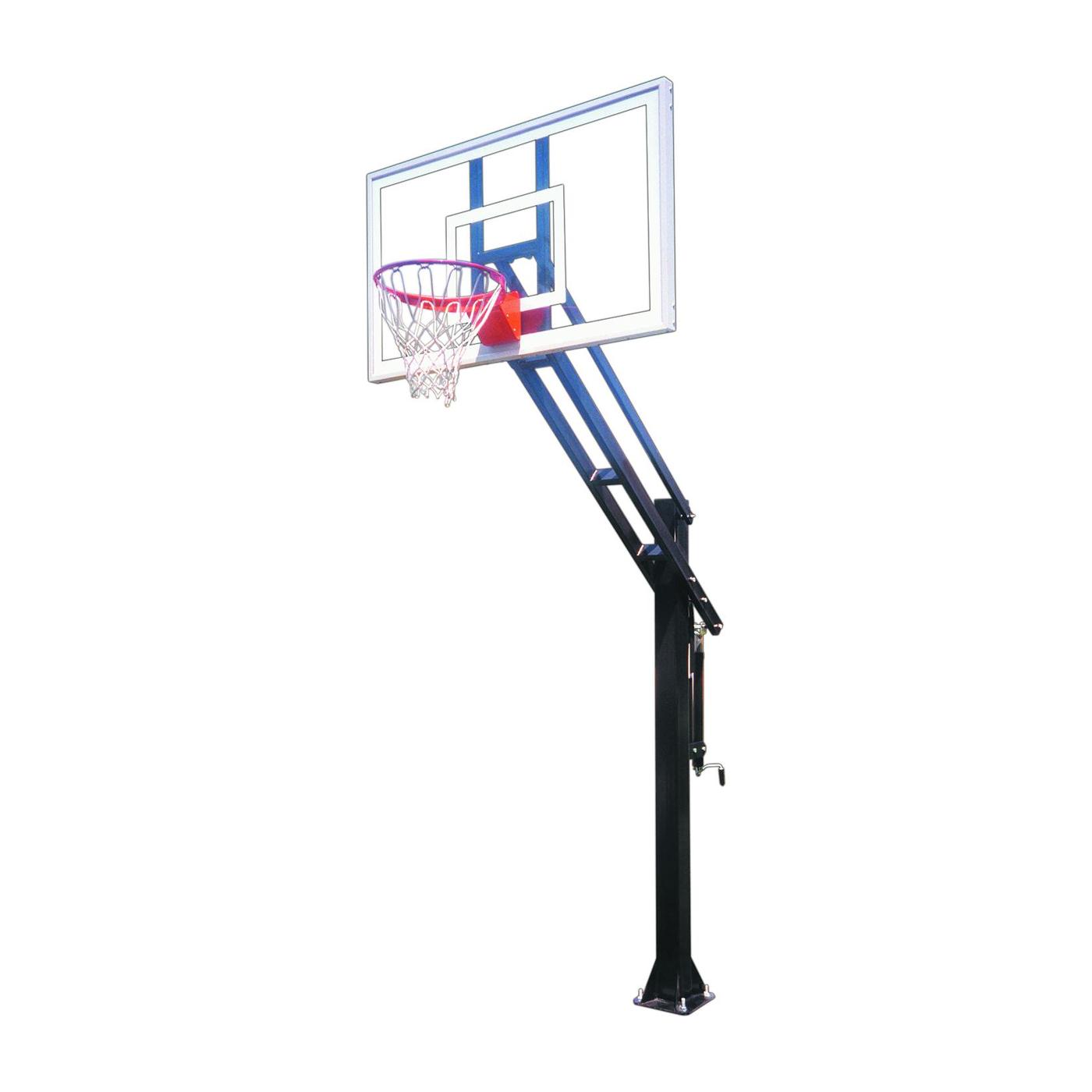 First Team Force III In Ground Adjustable Basketball Goal