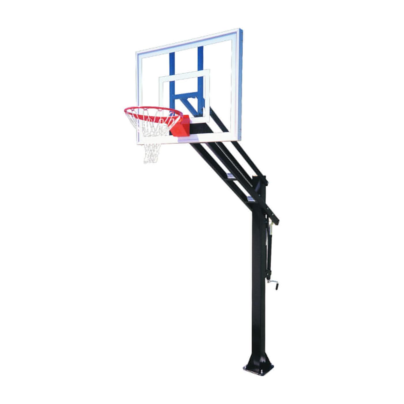 First Team Force Pro In Ground Adjustable Basketball Goal