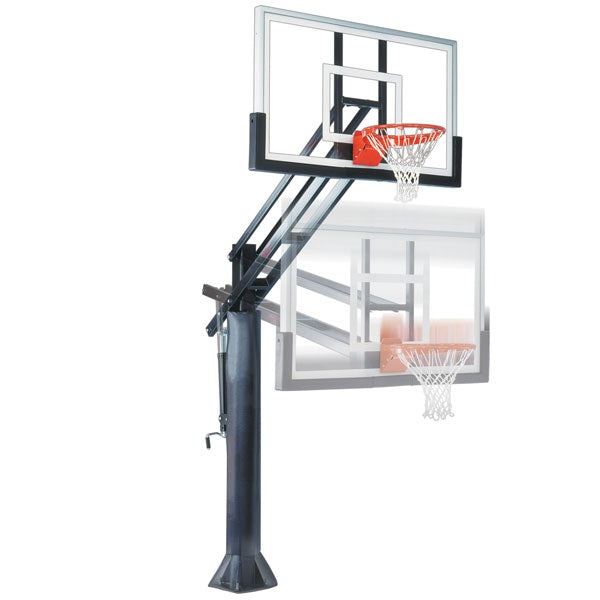 First Team Force In Ground Adjustable Basketball Goal