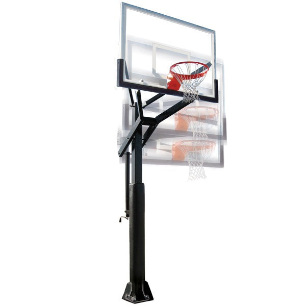 First Team PowerHouse 5 In Ground Adjustable Basketball Goal