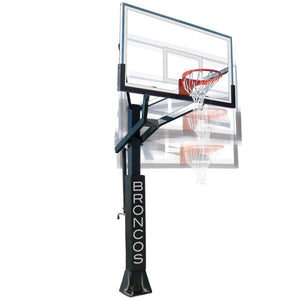 First Team PowerHouse 6 In Ground Adjustable Basketball Goal