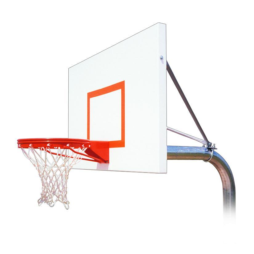 First Team RuffNeck Endura Fixed Height Basketball Goal