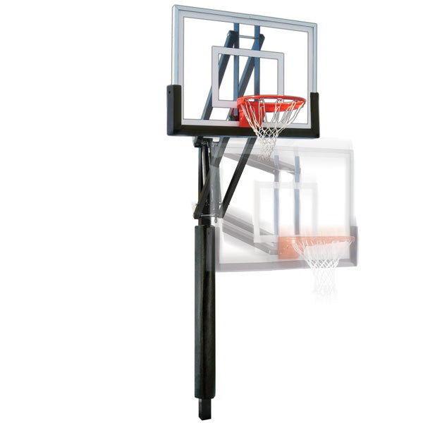 First Team Vector II In Ground Adjustable Basketball Goal