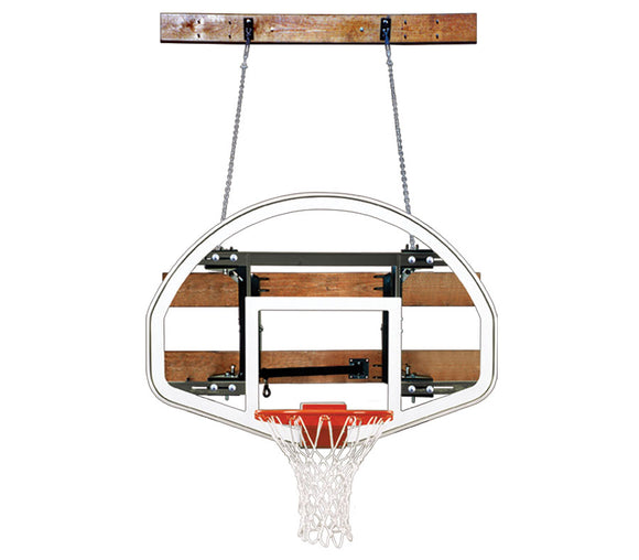 First Team FoldaMount46 Advantage Folding Wall Mount Basketball Goal