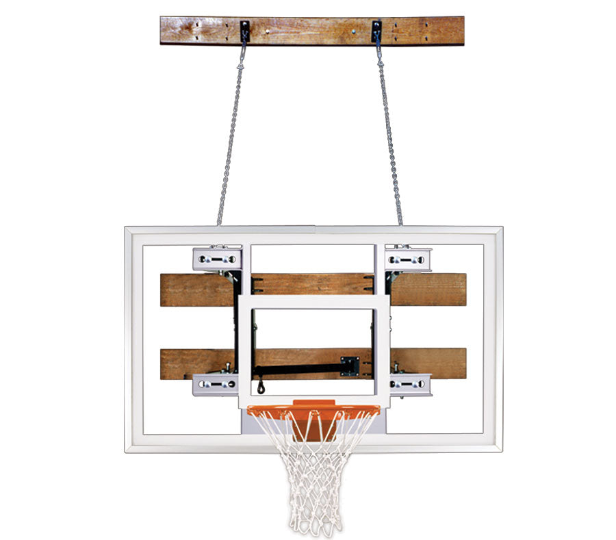 First Team FoldaMount46 Pro Folding Wall Mount Basketball Goal