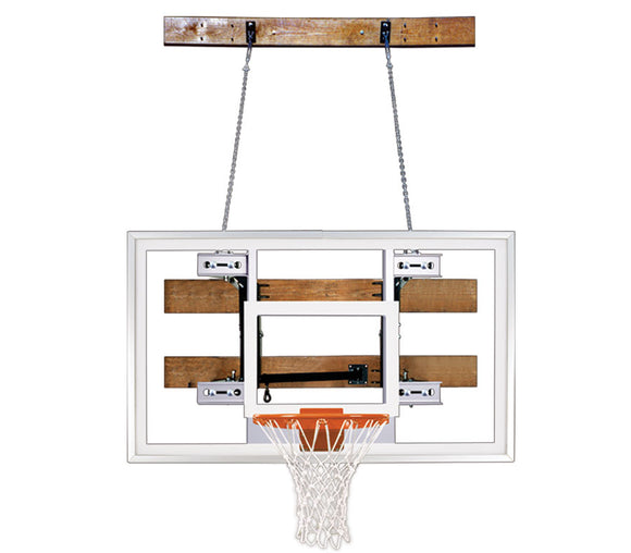 First Team FoldaMount46 Select Folding Wall Mount Basketball Goal