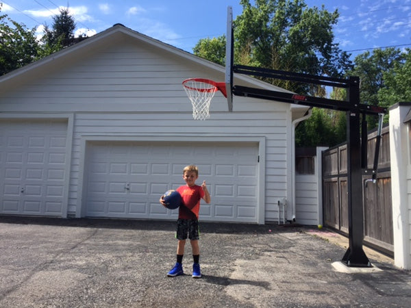 First Team Force In Ground Adjustable Basketball Goal