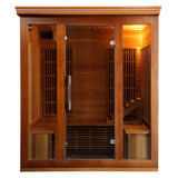 HeatWave Cedar Elite 3-4 Person Premium Sauna with  9 Carbon Heaters