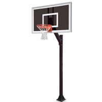 First Team Legacy Eclipse-BP Fixed Height Basketball Goal