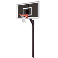 First Team Legacy Eclipse Fixed Height Basketball Goal