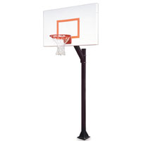 First Team Legacy Endura-BP Fixed Height Basketball Goal