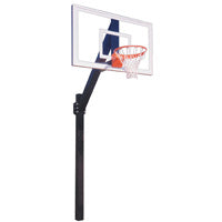 First Team Legend Jr. Pro Fixed Height Basketball Goal