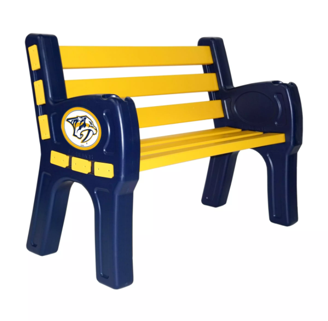 Imperial Nashville Predators Park Bench