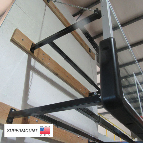 First Team SuperMount46 Tradition Wall Mount Basketball Goal