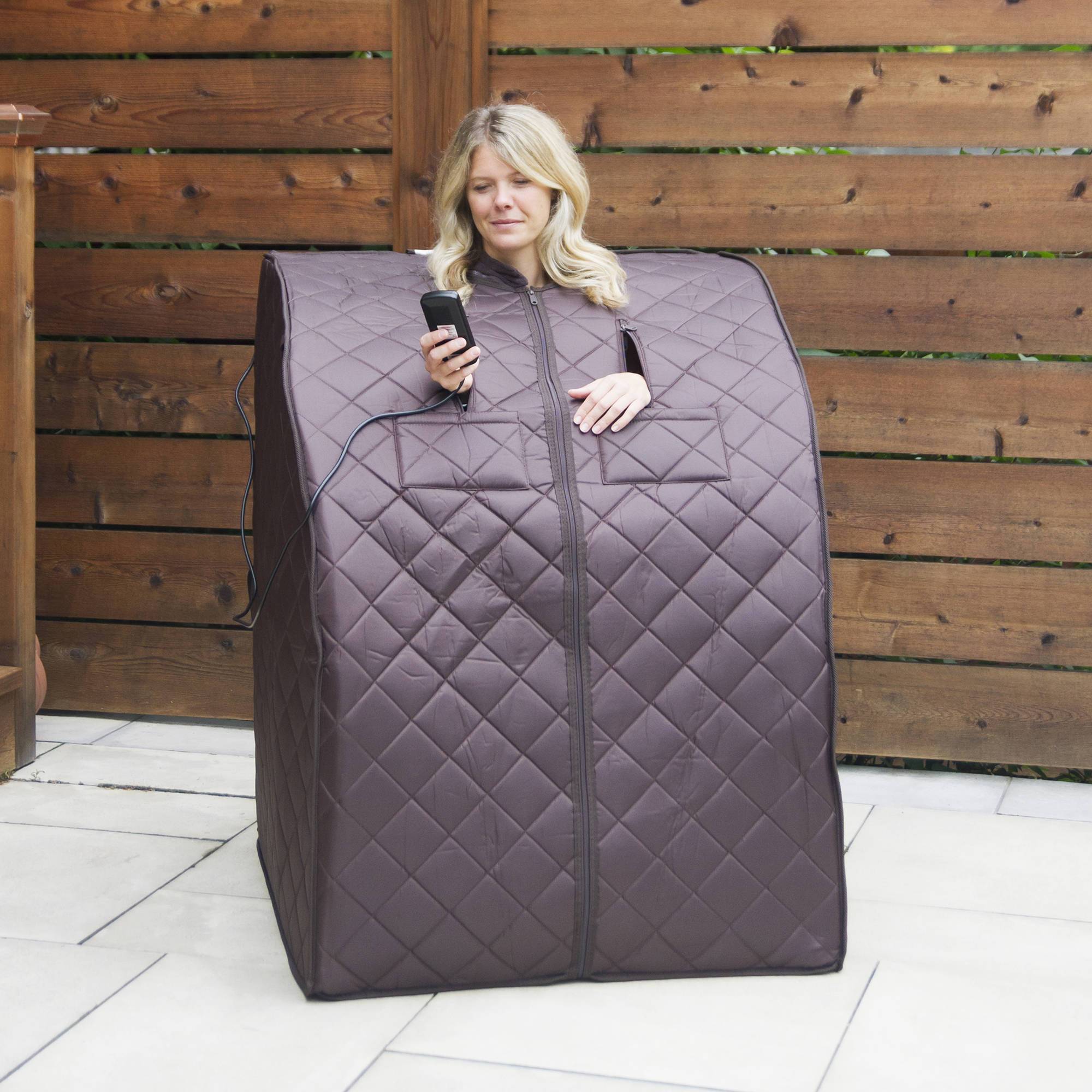 HeatWave Harmony Deluxe Oversized Portable Sauna