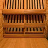 HeatWave Great Bear 6-Person Cedar Infrared Sauna w/ 10 Carbon Heaters